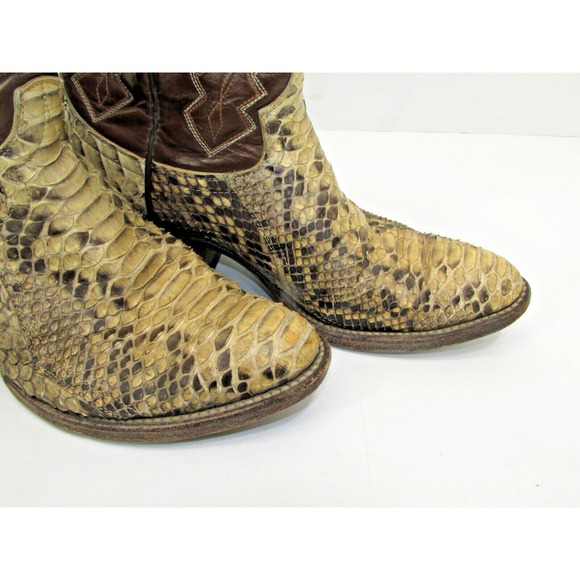 Exotic Snake skin Western Boots - Size 7.5 D men's ( 8 B women's) - Picture 10 of 16